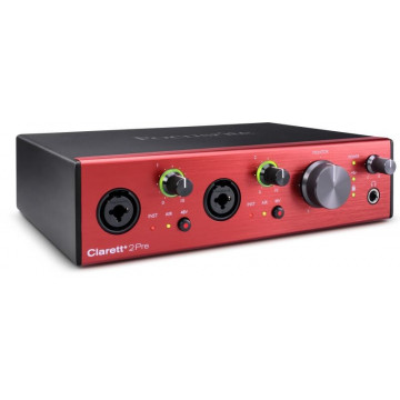 Focusrite Clarett+ 2Pre - Interfata audio 10 x 4