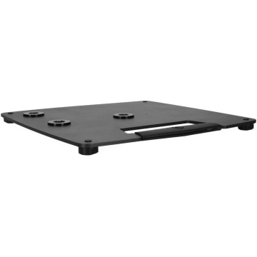 Gravity WB 431 C B - Baza patrata compacta din otel cu 3 filete M20 - Img 3