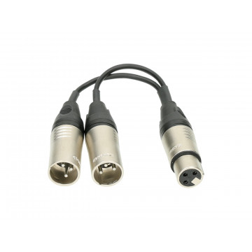KLOTZ XLR-YSPLIT XLR mama - 2 x XLR tata - Splitter