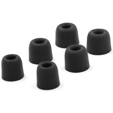 KZ Acoustics Memory Foam Earplugs 3 Perechi Negru - Set Earplugs