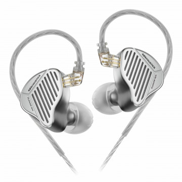 KZ Acoustics PR1 Silver (HiFi) - Casti monitorizare In-Ear