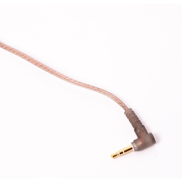 KZ Acoustics Transparent & Black Cable B PIN NO MIC - Cablu pentru casti in-ear - Img 5
