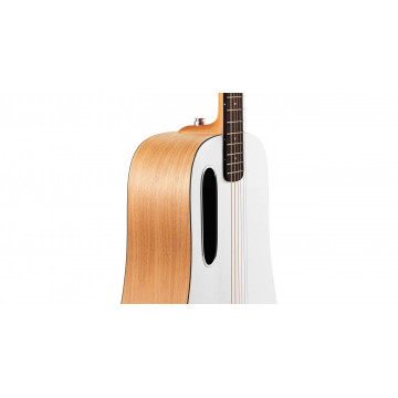 Lava Music Blue Lava Original 36 Acoustic cu Lite Bag - Frost White - Chitara acustica - Img 3