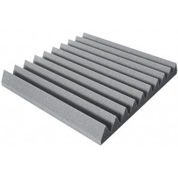 Mega Acoustic PMK 7 50 x 50 x 7 Gri Deschis - Burete Acustic Piramidal Ignifugat