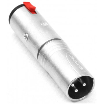 Neutrik NA3MJ - Adaptor Jack 6.3 mm mama - XLR tata