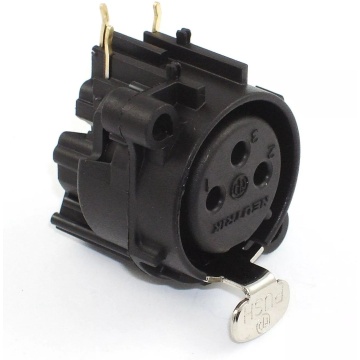 Neutrik NC3FAH - Conector XLR mama 3 pini - Img 3