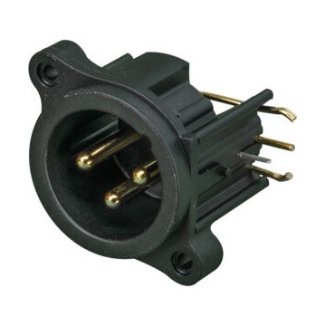 Neutrik NC3MAHR - Conector XLR tata 3 pini