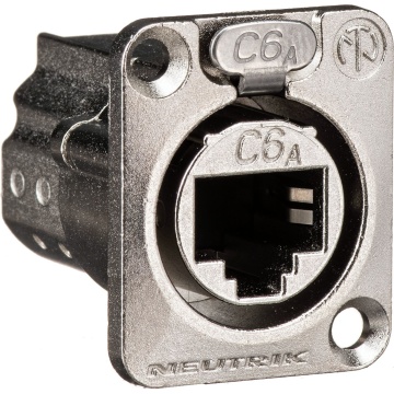 Neutrik NE8FDX-P6 - Conector CAT6a pentru panou - Img 2