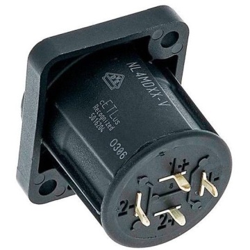 Neutrik NL4MDXX-V - Conector Speakon pentru panou - Img 2