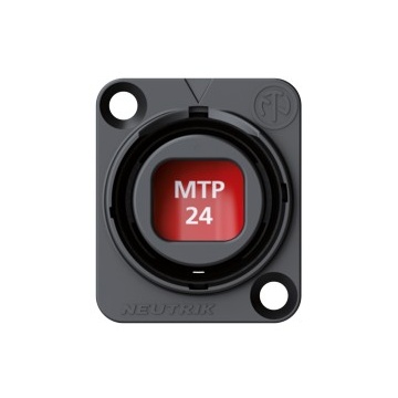 Neutrik NO24FDW-A - Conector mama opticalCON MTP pentru panou/sasiu