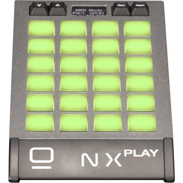 Obsidian NX Play - Controller ONYX cu 24 pad-uri RGB 4 taste LED USB-C 2.0 si MIDI optional - Img 7