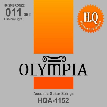 Olympia HQA1152 Bronz Custom-Light 11-52 - Set corzi chitara acustica