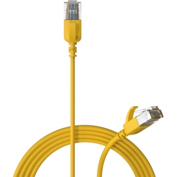 ProCab CSD560Y/0.15 - Cablu de retea 0.15 metri CAT6A U/UTP RJ45 tata - RJ45 tata slim 30 AWG LSHF - Img 3