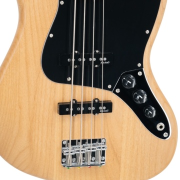 Prodipe Guitars JB90 MA Alder 4 Natural - Chitara bass electrica - Img 4
