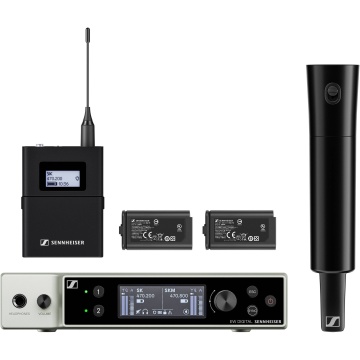 Sennheiser EW-DX SK / SKM-S Base Set (Q1-9) - Set wireless 2 x transmitator + receptor
