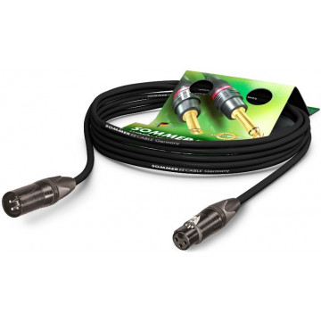 Sommer Cable SG0Q-0150-SW Stage 22 Highflex Black 1.5m - Cablu de microfon