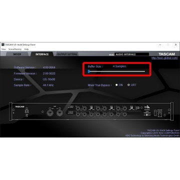 Tascam US-16X08 - Interfata audio USB - Img 15