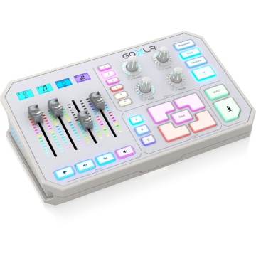 TC Helicon GoXLR-WH - Interfata/mixer audio pentru livestream si gaming