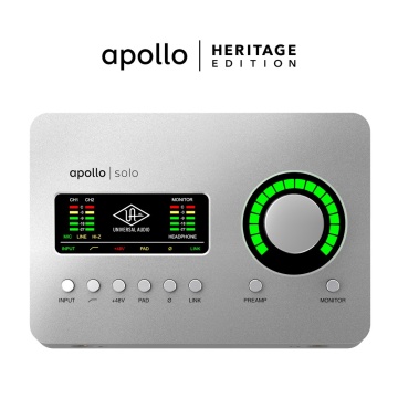 Universal Audio Apollo Solo USB Heritage Edition pt. Windows - Interfata audio USB - Img 5