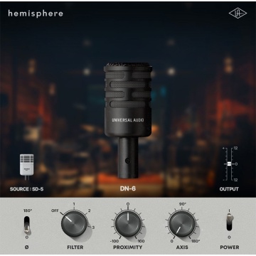 Universal Audio SD-5 - Microfon dinamic supercardioid - Img 5