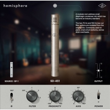 Universal Audio SP-1 - Microfoane condenser cu diafragma mica - Img 18