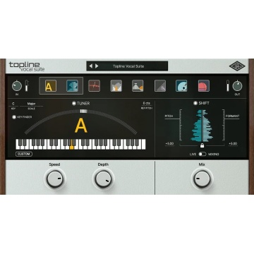 Universal Audio UAD Topline Vocal Suite - Plugin multifunctional pentru vce cu corectie si emulari de efecte analogice - Img 2