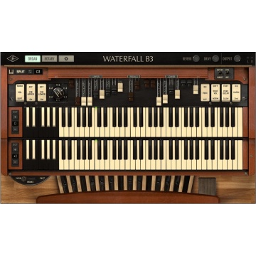Universal Audio UAD Waterfall B3 Organ - Plugin orga tonewheel vintage cu difuzor rotativ si spring reverb