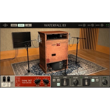 Universal Audio UAD Waterfall B3 Organ - Plugin orga tonewheel vintage cu difuzor rotativ si spring reverb - Img 2