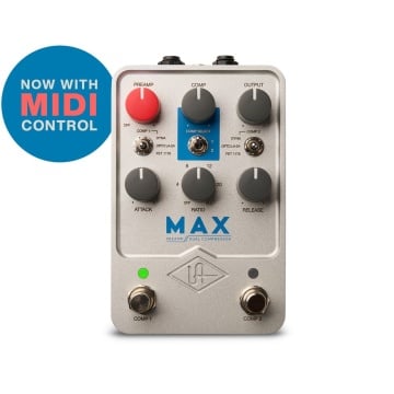 Universal Audio UAFX MAX Preamp & Dual Compressor - Pedala preamp si compresor - Img 5