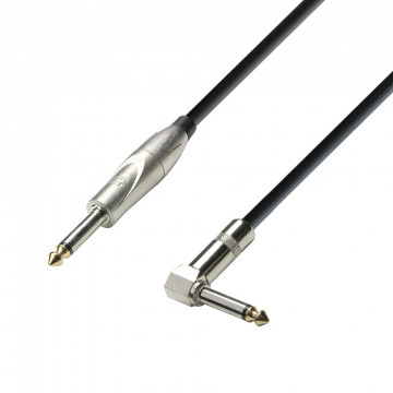 Adam Hall 3Star Instrument 3m Angle - Cablu de instrument Jack-Jack