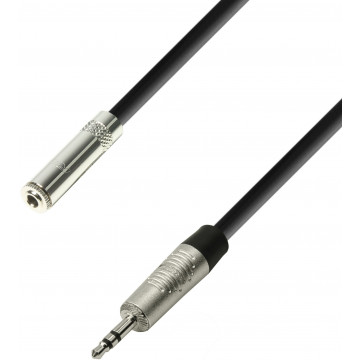Adam Hall 4Star 3.5 mm TRS jack - 3.5 mm TRS jack 6 m - Cablu de extensie pentru casti