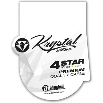 Adam Hall 4Star Mic XLR 20m Krystal - Cablu de microfon XLR - Img 2