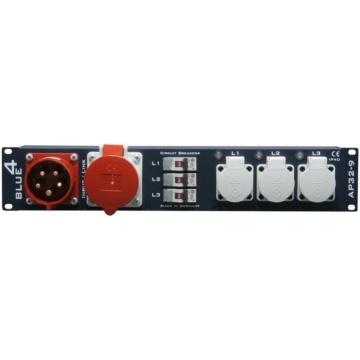 Adam Hall RACK PDU 9 CEE FI - Prelungitor rack 2U trifazat 32A CEE