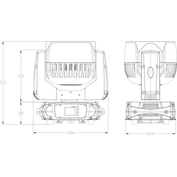 AFX Light WASH760-FC - Moving head wash - Img 10