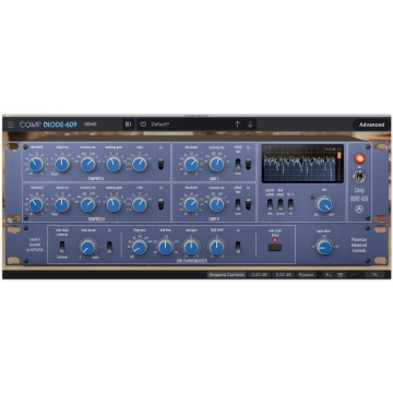 Arturia Comp DIODE-609 - Plugin compresor si limiter stereo cu procesare mid-side si sidechain EQ - Img 6