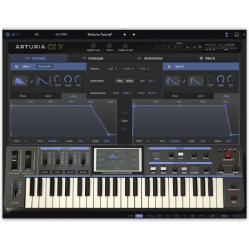 Arturia CZ V - Plugin sintetizator virtual cu sinteza phase distortion 32 voci si 4 sloturi FX - Img 5