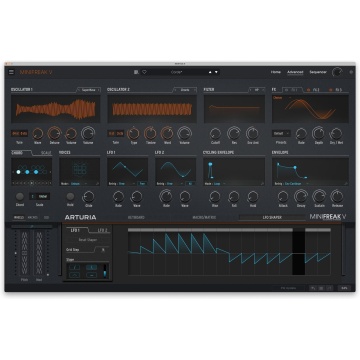 Arturia MiniFreak V - Plugin sintetizator virtual hibrid polifonic cu 6 voci 2 generatoare de sunet si sequencer cu 64 de pasi - Img 4