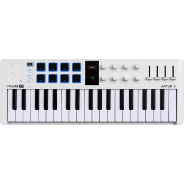 Arturia MiniLab 37 White - Claviatura MIDI USB-C 37 clape cu velocitate - Img 5