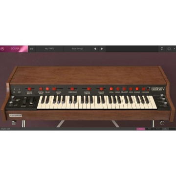 Arturia Solina V2 - Plugin instrument virtual string machine parafonic si polifonic cu chorus phaser delay si reverb