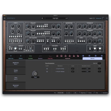 Arturia Synthx V - Plugin sintetizator virtual analog bi-timbral cu 16 voci Multi-Arp MPE si 240 preseturi - Img 4