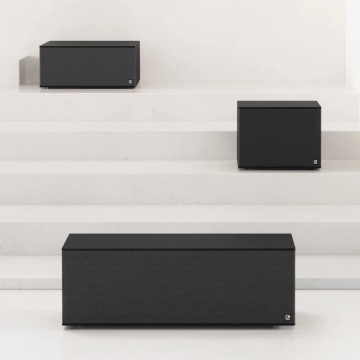 Audac ARCHI10/B - Subwoofer de perete podea sau tavan pasiv 10" bass reflex 225 W AES / 450 W program 8 Ω negru - Img 5