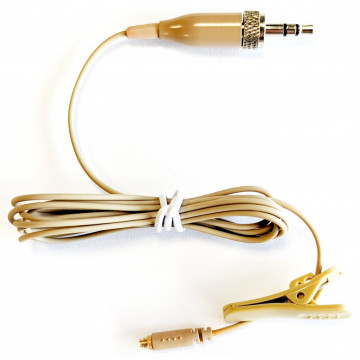Audac Sennheiser Jack - Beige - Cablu Lavaliera Pentru Sistem Wireless