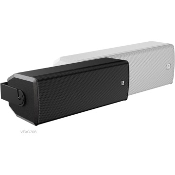 Audac VEXO208/W - Boxa pasiva cu 3 cai 2 difuzoare de 8 inch 400 W AES 4 Ohmi suport inclus alba - Img 2