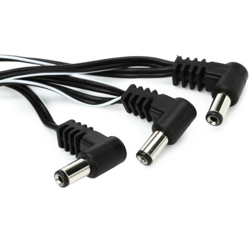 CIOKS 1533 3-way daisy chain Flex - Cablu triplu pentru alimentator de pedale - Img 2