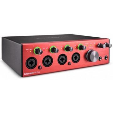 Focusrite Clarett+ 4Pre - Interfata audio 18 x 8