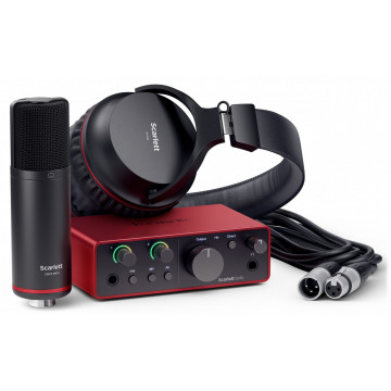 Focusrite Scarlett Solo Studio Pack 4th Gen - Pachet Home Studio