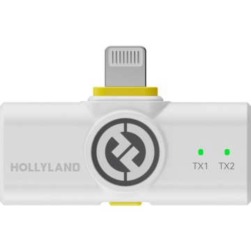 Hollyland LARK M2 Combo - Ivory White - Sistem Lavaliera Wireless 2.4 GHz cu 2 Transmitatoare - Img 13