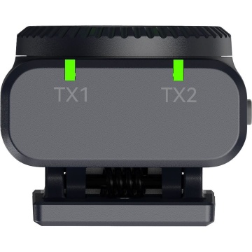 Hollyland LARK M2 Combo - Shine Charcoal - Sistem Lavaliera Wireless 2.4 GHz cu 2 Transmitatoare - Img 16