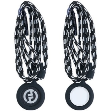 Hollyland LARK M2 Necklace Silicone Case with Clip Magnet (White) - Set 2 lantisoare cu magnet pentru transmitator