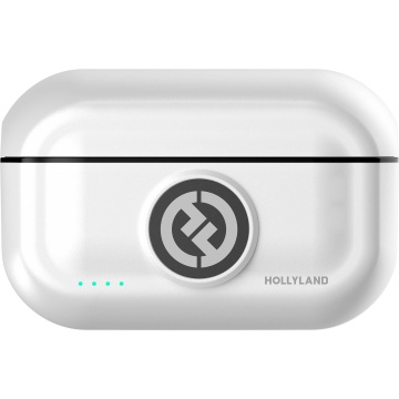 Hollyland LARK M2 with Lightning Plug Duo - Ivory White - Sistem Lavaliera Wireless 2.4 GHz cu 2 Transmitatoare - Img 2